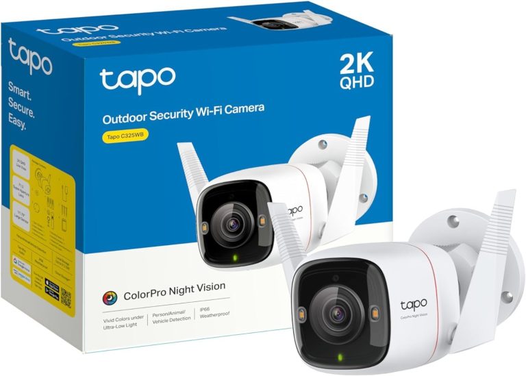 smart home gadgets for small apartments Tapo TP-Link ColorPro Wi-Fi Outdoor Camera