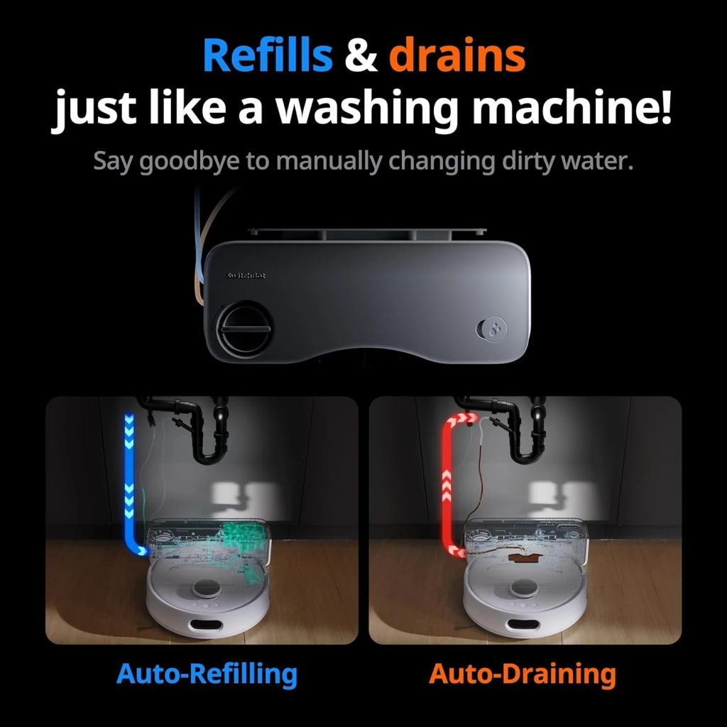 SwitchBot S10 smart floor cleaning