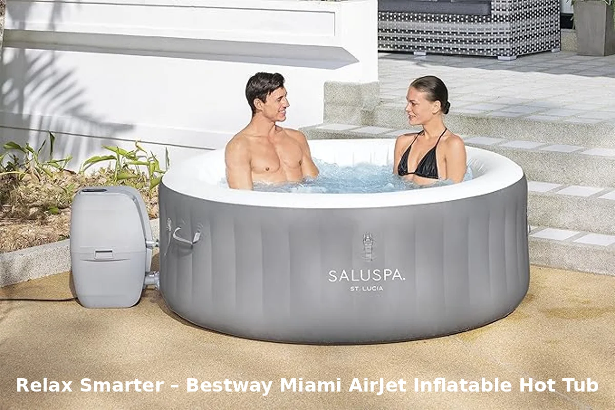 bestway miami inflatable spa