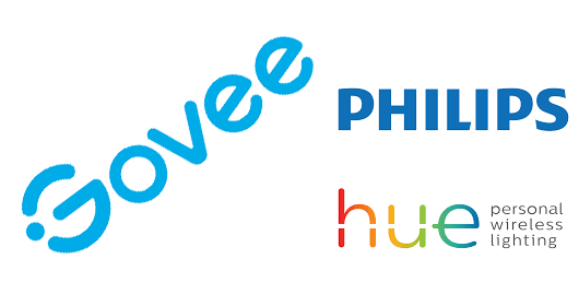 govee and philips hue logo
